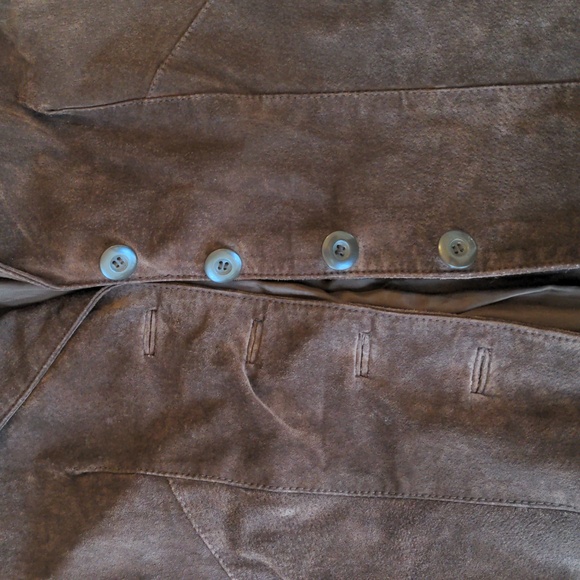 Wilson's leather jacket, chocolate mocha color,size small, - Picture 8 of 12